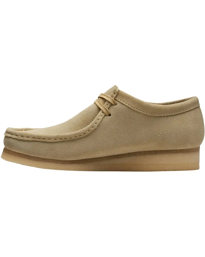 Clarks Low-Top Sneaker Sneakers Wallabee Suede Maple bunt Bunt