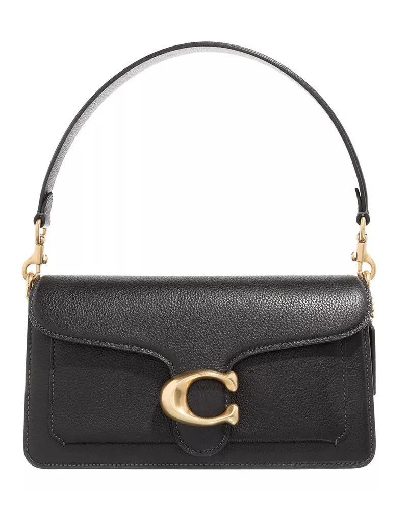 Coach Crossbody Bags Polished Pebble Leather Tabby Shoulder Bag 26 Refr schwarz Schwarz