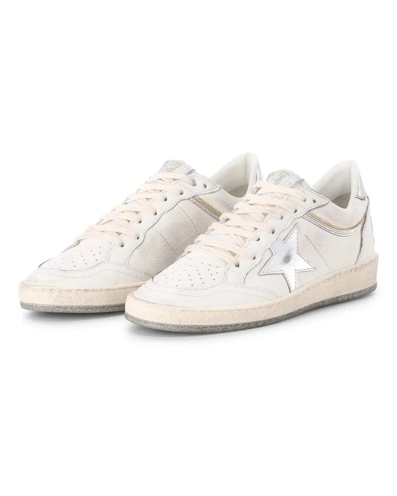 Golden Goose Low-Top Sneaker Ball Star Nappa Sneaker weiß Weiß
