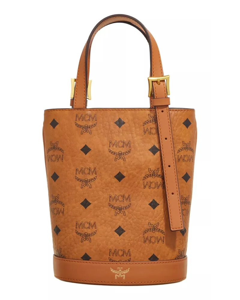 MCM Shopper & Totes Aren Vi Tote Mni Co, One Size braun Braun
