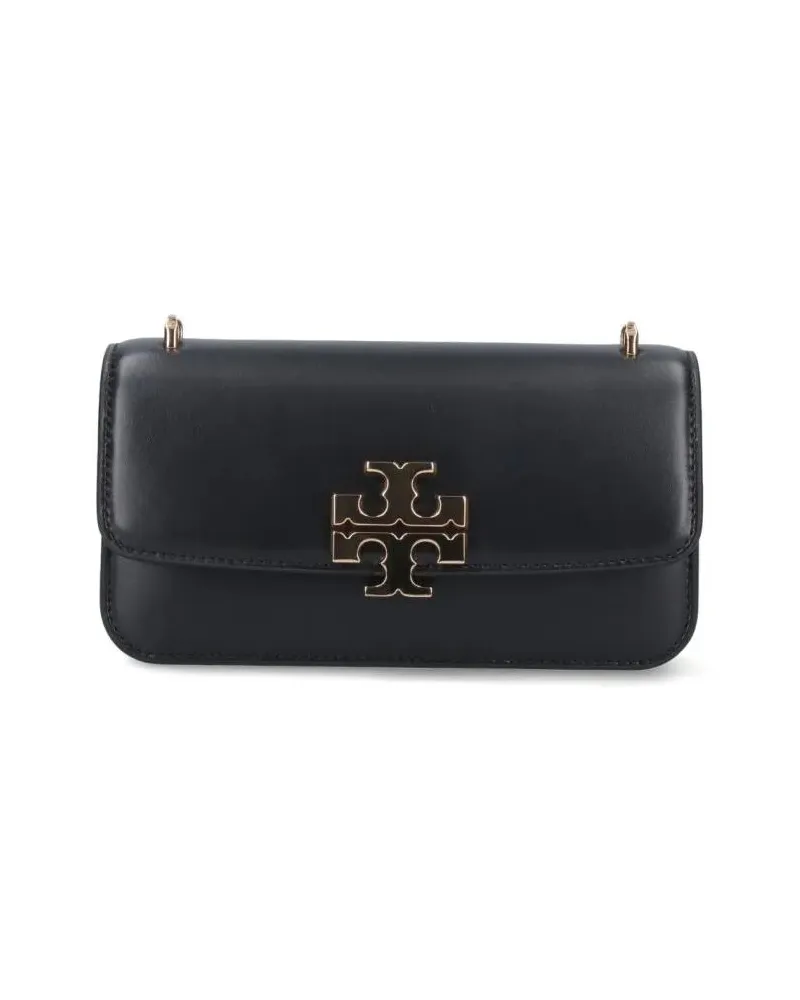 Tory Burch Hobo Bags Small Black Calf Leather Eleanor Crossbody Bag schwarz Schwarz