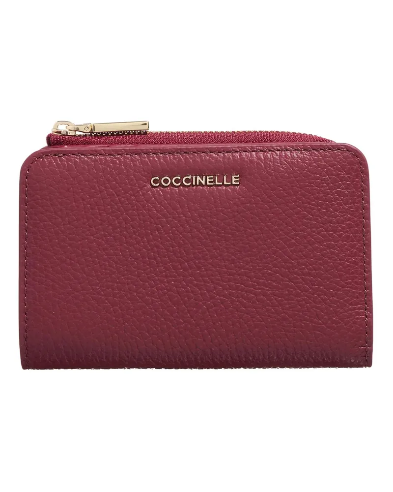 Coccinelle Portemonnaie Metallic Soft rot Rot