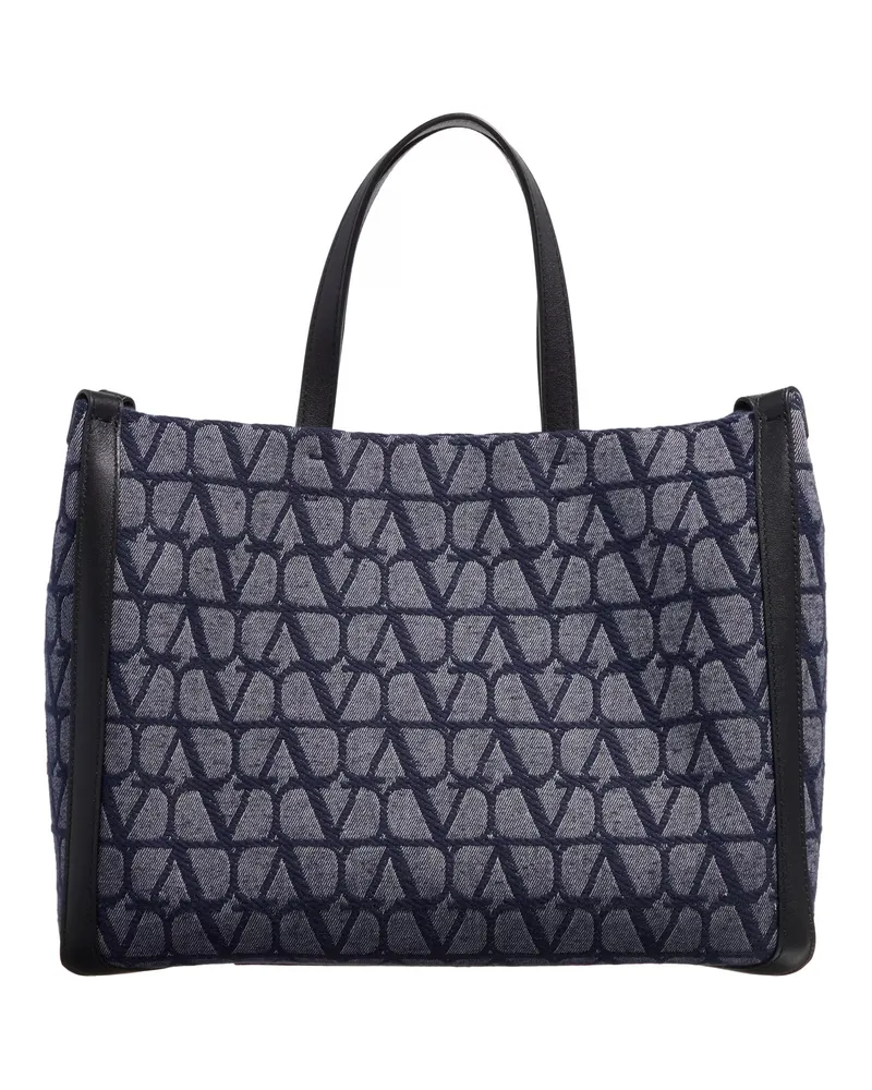 Valentino Garavani Henkeltaschen Medium Tote Bag Blau