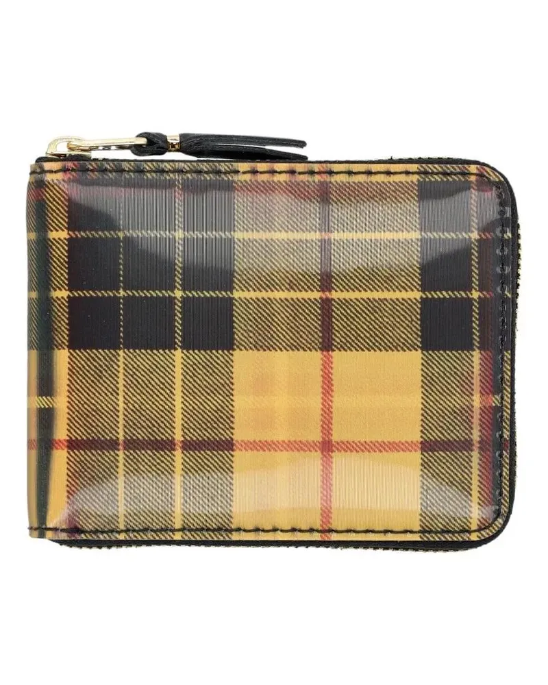 Comme des Garçons Portemonnaies Compact Zip Wallet braun Braun