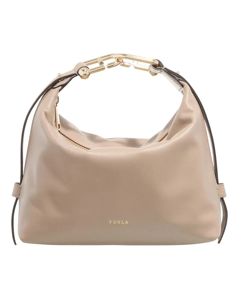 Furla Hobo Bags  Tonie Mini Hobo taupe Taupe