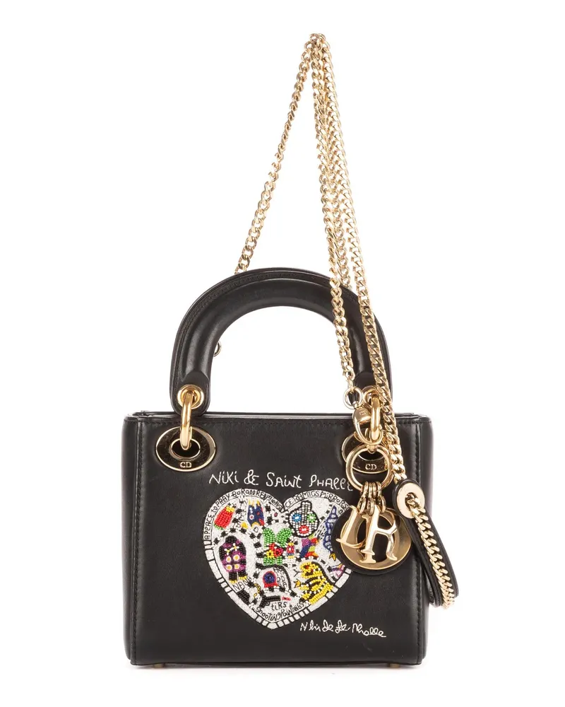 Dior Crossbody Bags Ltd. Ed. Niki de Saint Phalle Lady Mini schwarz Schwarz