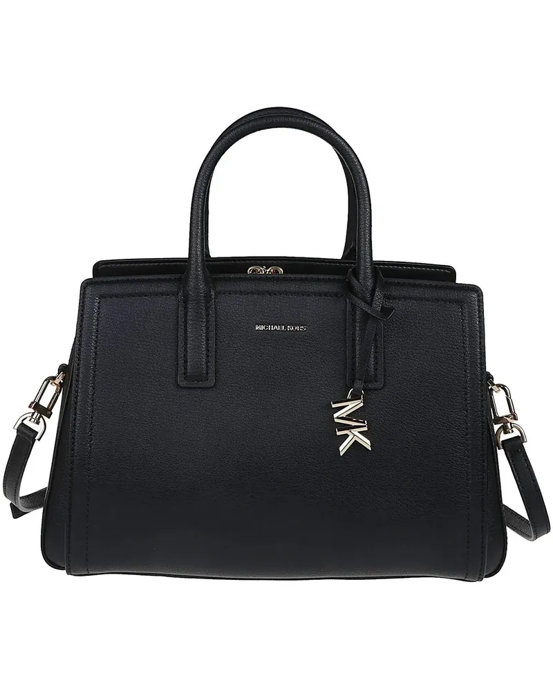 Michael Kors Crossbody Bags Medium Laila Satchel Bag Black schwarz Schwarz