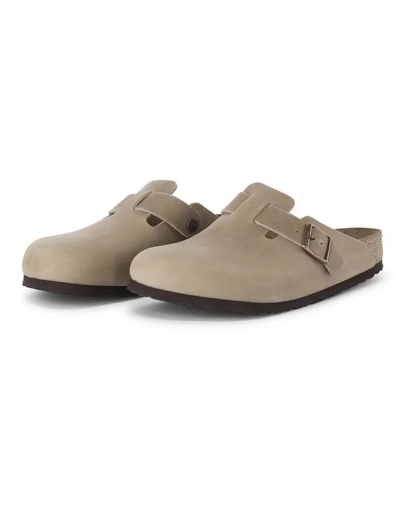 Birkenstock Low-Top Sneaker Clogs Boston BS Braun