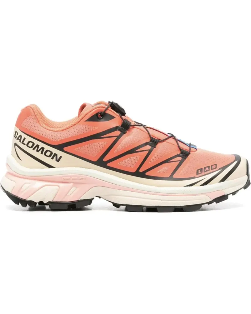 Salomon Low-Top Sneaker Xt-6 Living Coral/black/cement schwarz Schwarz
