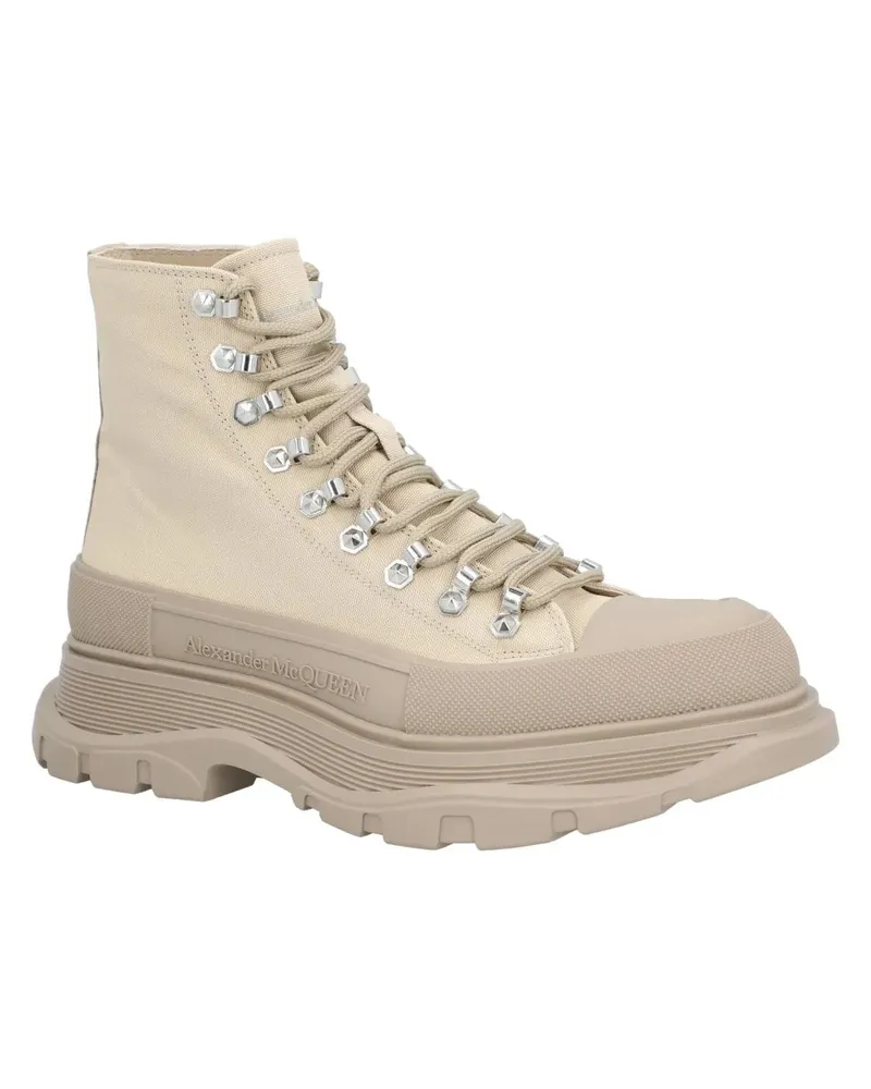 Alexander McQueen Stiefel Tread Slick Boots 'Beige' beige Beige