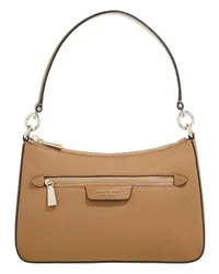 Kate Spade Pochettes Hudson Pebbled Leather Convertible Crossbody Braun