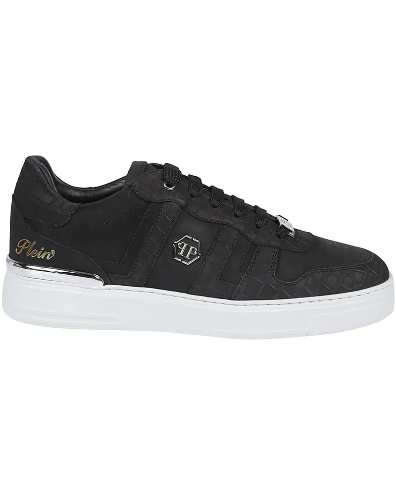 Philipp Plein Low-Top Sneaker Cocco Low Top Sneakers Black schwarz Schwarz