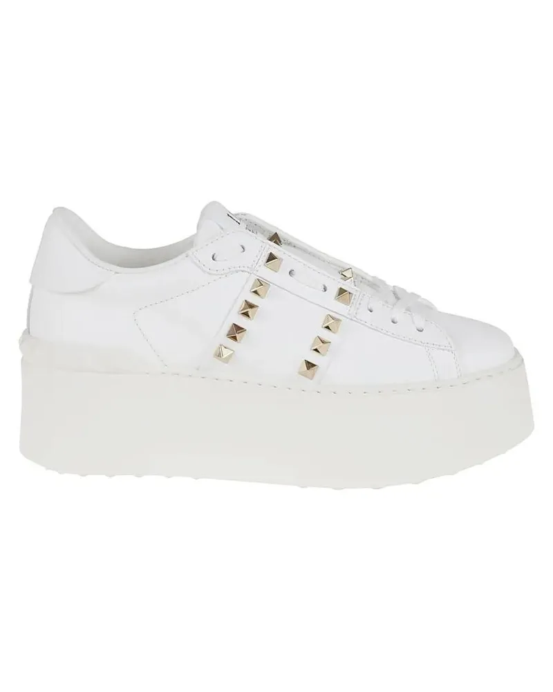 Valentino Garavani Low-Top Sneaker Rockstud Untitled Plat.Stud Sneaker weiß Weiß