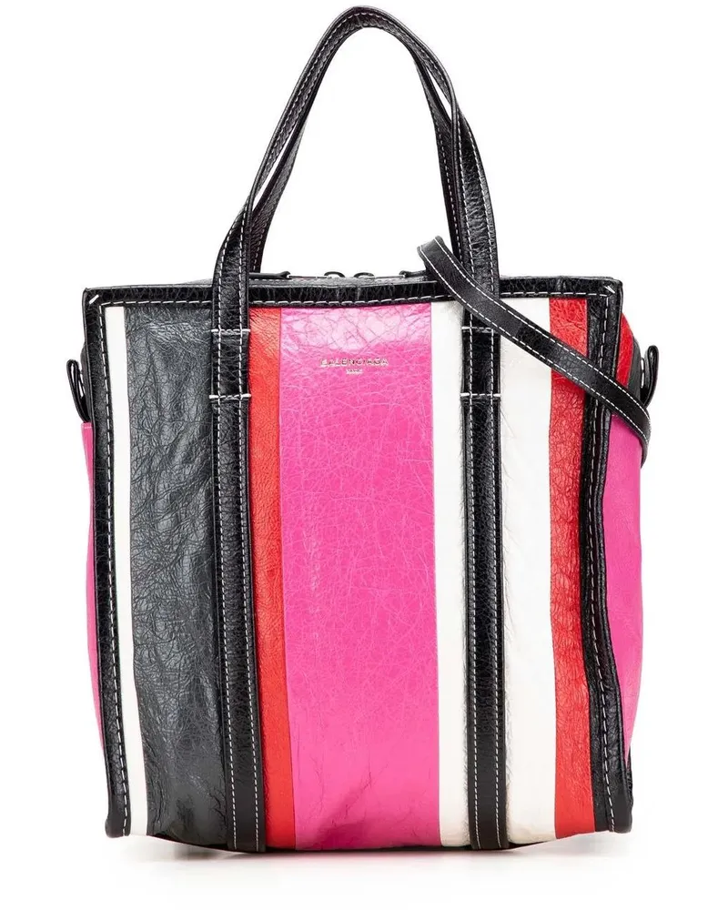 Balenciaga Hobo Bags S Lambskin Bazar Shopper Satchel rosa Gold