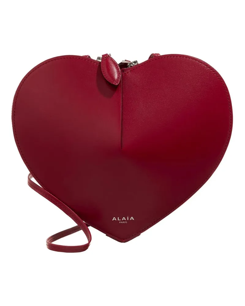 Alaïa Crossbody Bags Le Coeur rot Rot