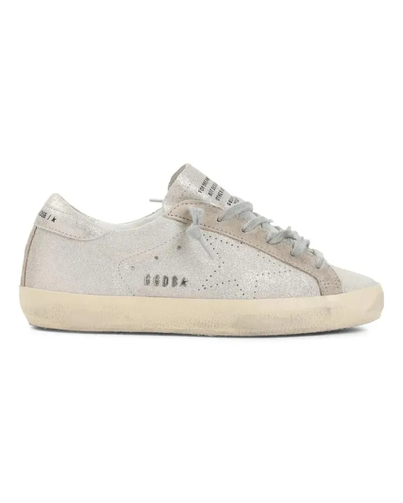 Golden Goose Low-Top Sneaker Beige Cow Leather Superstar Sneakers With Contrast beige Beige