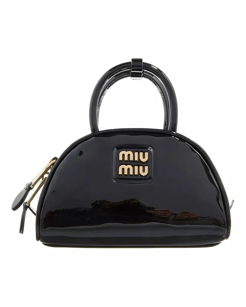 Miu Miu Crossbody Bags Top Handle Woman Schwarz