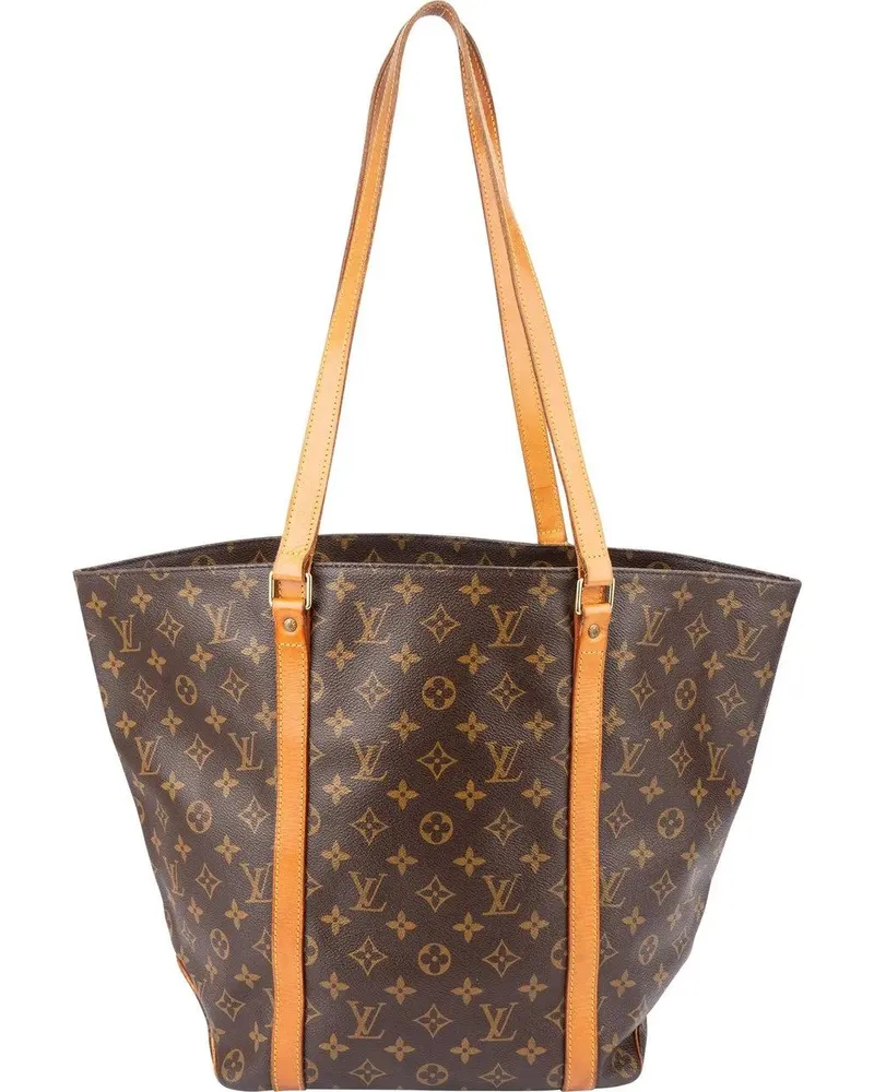 Louis Vuitton Crossbody Bags  Canvas Monogram Sac Shopping Shoulde braun Braun
