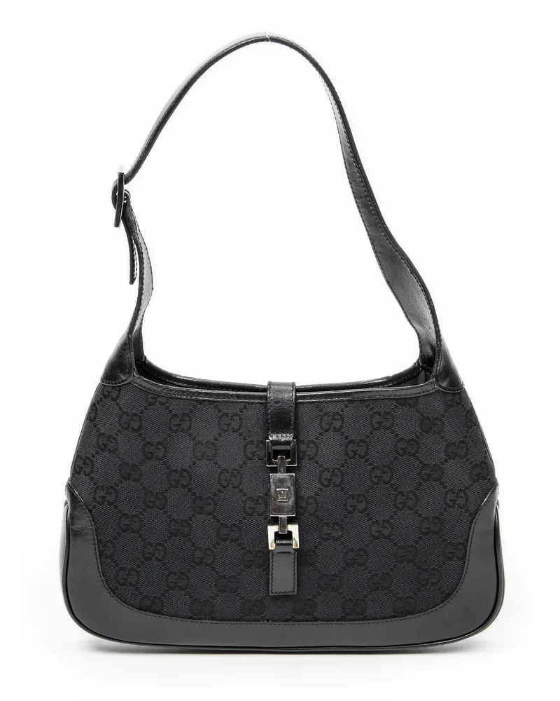 Gucci Crossbody Bags Mini Jackie O Hobo schwarz Schwarz