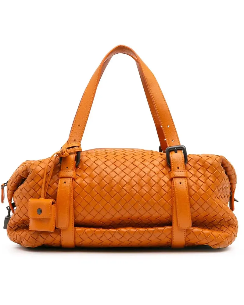 Bottega Veneta Hobo Bags 2012-2024 Nappa Intrecciato Montaigne Shoulder Bag orange Orange