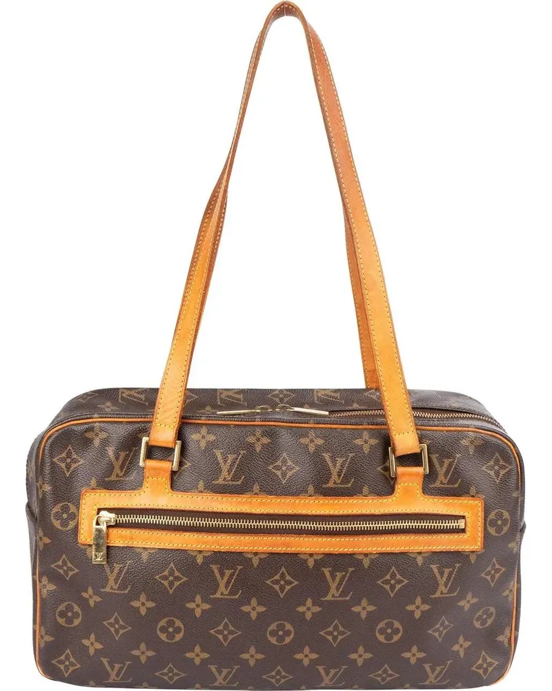 Louis Vuitton Crossbody Bags  Canvas Monogram Cite GM Shoulder Bag braun Braun