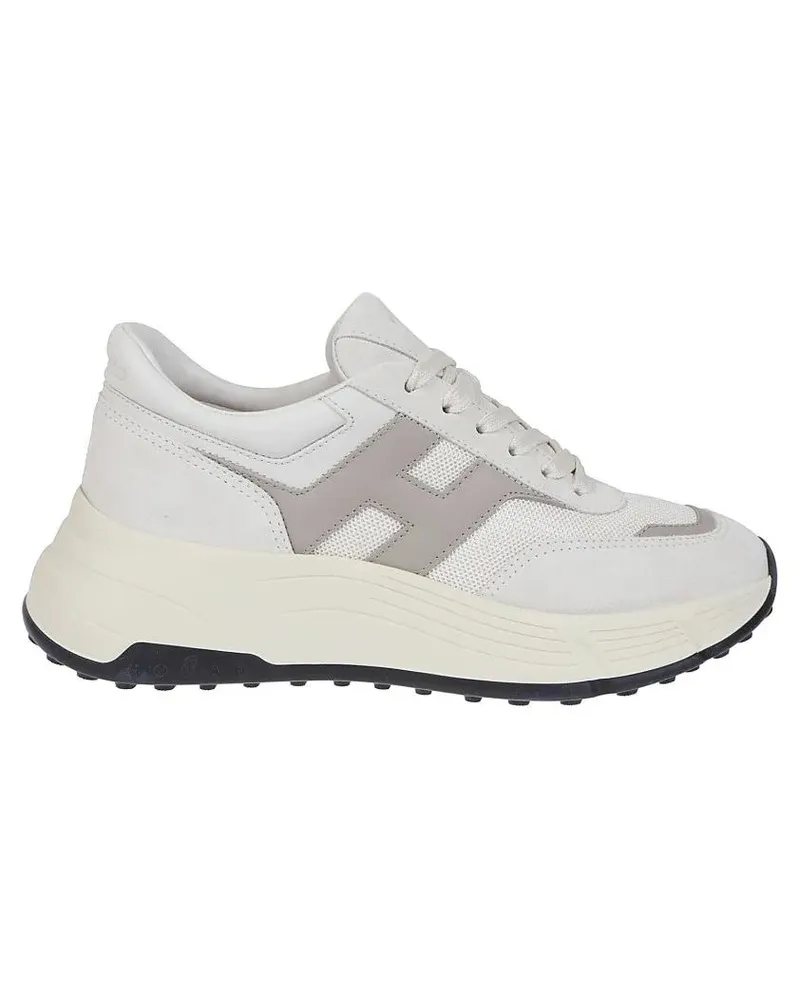 Hogan Low-Top Sneaker H669 Leather Sneakers With Logo Detail weiß Weiß