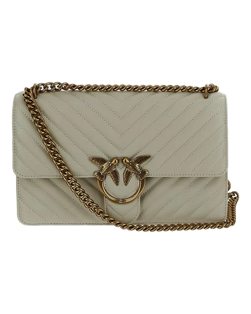 Pinko Crossbody Bags Love One Mini Dc weiß Weiß