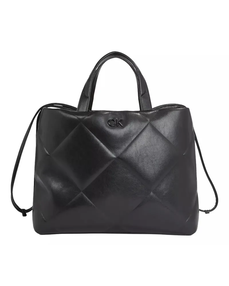 Calvin Klein Crossbody Bags  Quilt damen Handtasche Schwarz K60K61 Schwarz