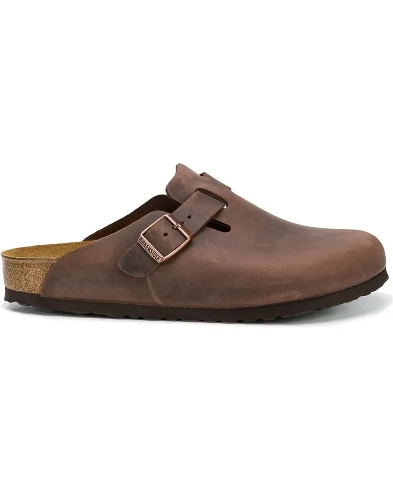 Birkenstock Slipper & Pantoletten  BOSTON HABANA CLOG braun Braun