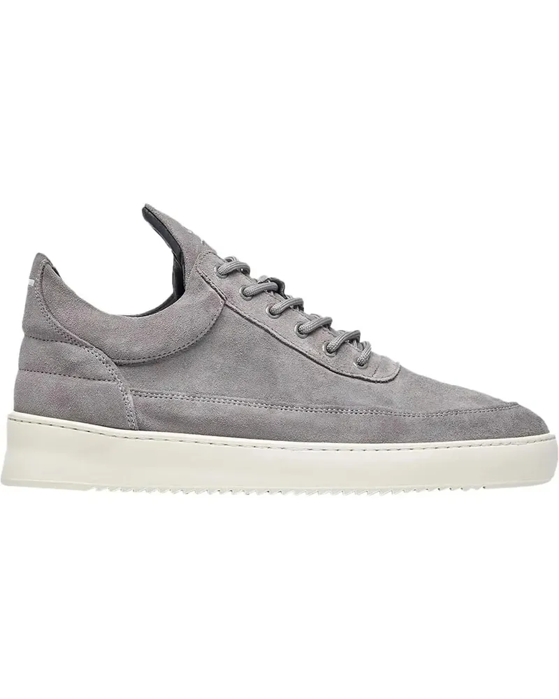 Filling Pieces Low-Top Sneaker Heren Low Top Suede Grijs grau Grau