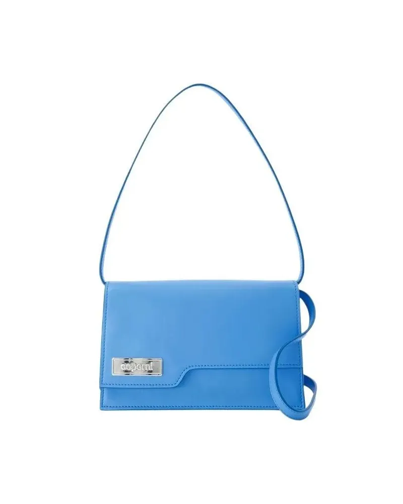 COPERNI Hobo Bags Mini Folder Bag - Leather - Blue blau Blau