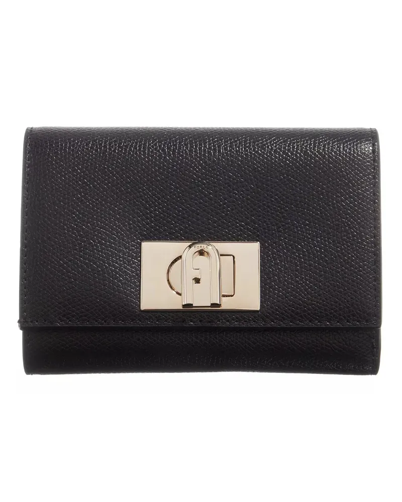 Furla Portemonnaie  1927 M Compact Wallet schwarz Schwarz