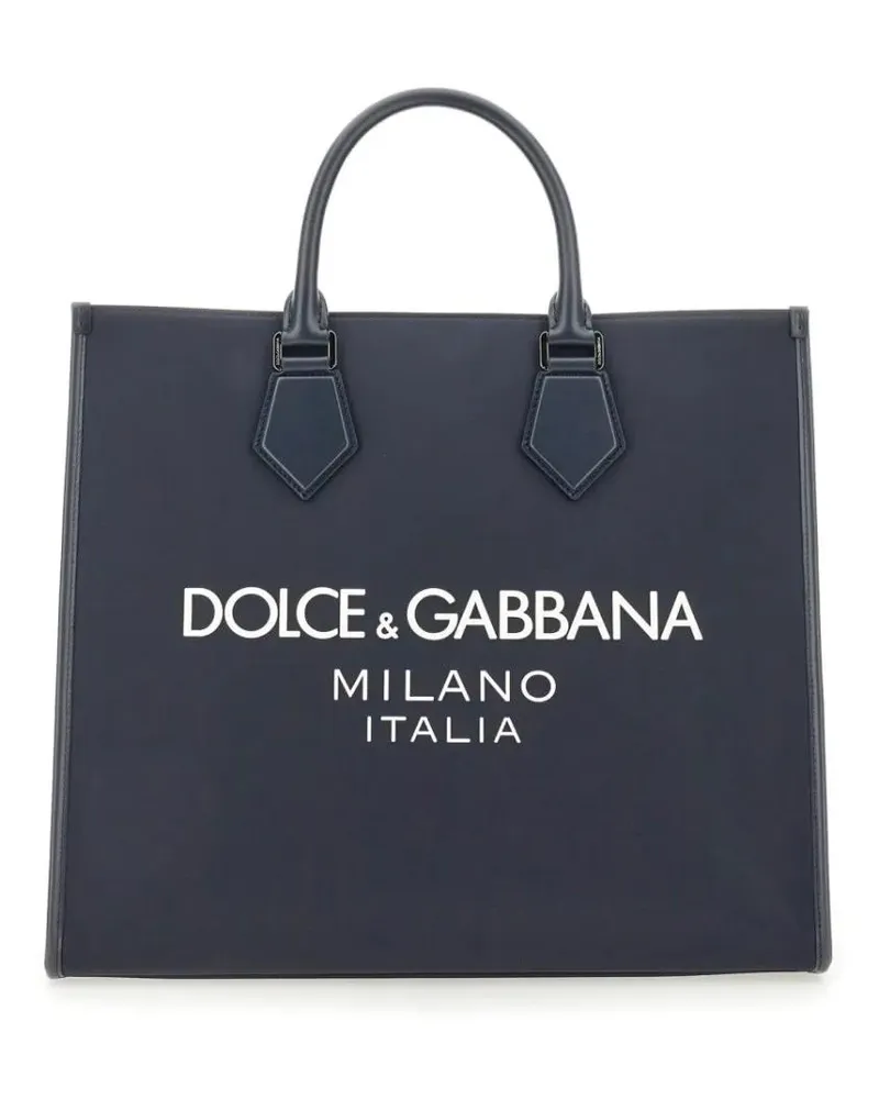 Dolce & Gabbana Shopper & Totes Large Shopping Bag blau Blau