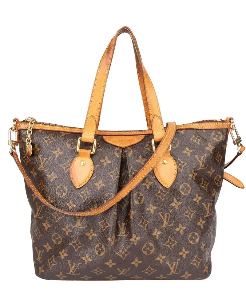 Louis Vuitton Crossbody Bags  Canvas Monogram Palermo PM Hanbag braun Braun