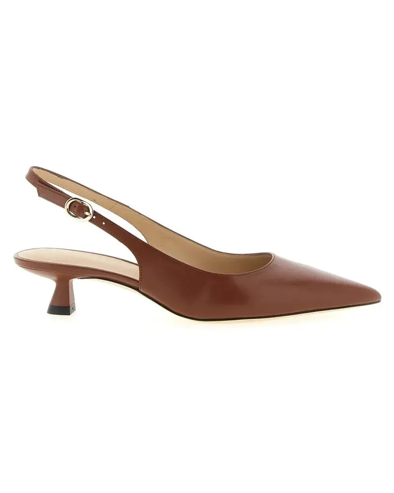 Stuart Weitzman Hohe Schuhe Stuart Sculpt' Slingback braun Braun