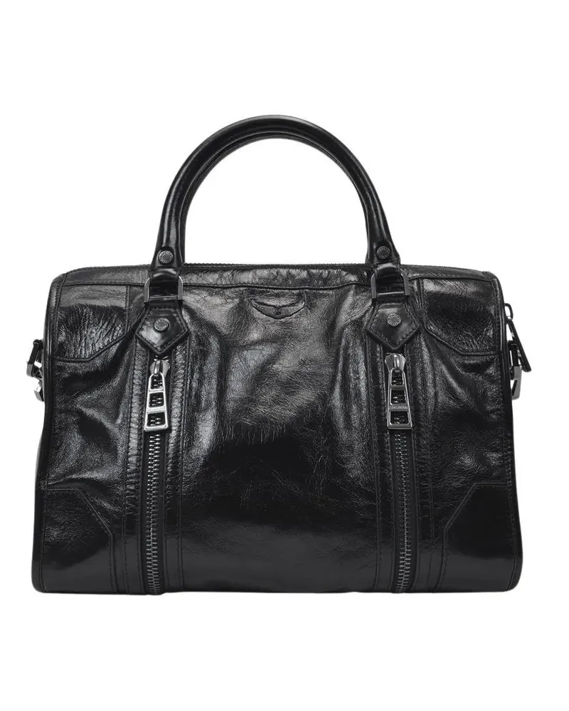 Zadig & Voltaire Crossbody Bags Sunny Medium Bag In Black Leather schwarz Schwarz