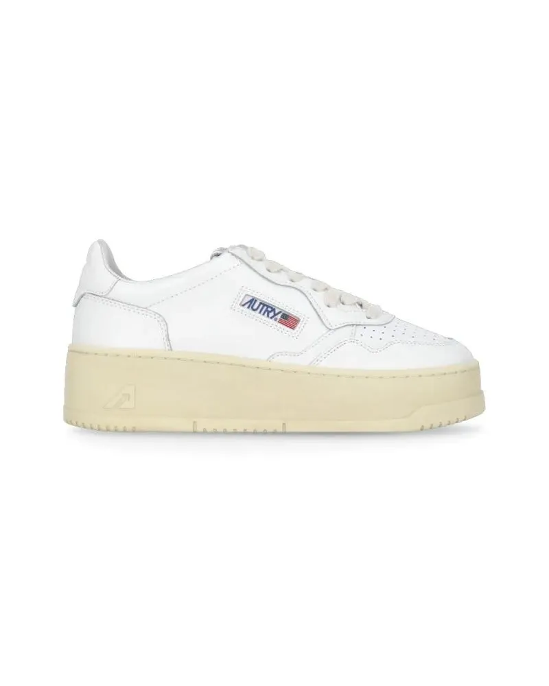 AUTRY Low-Top Sneaker White  Leather Sneakers weiß Weiß