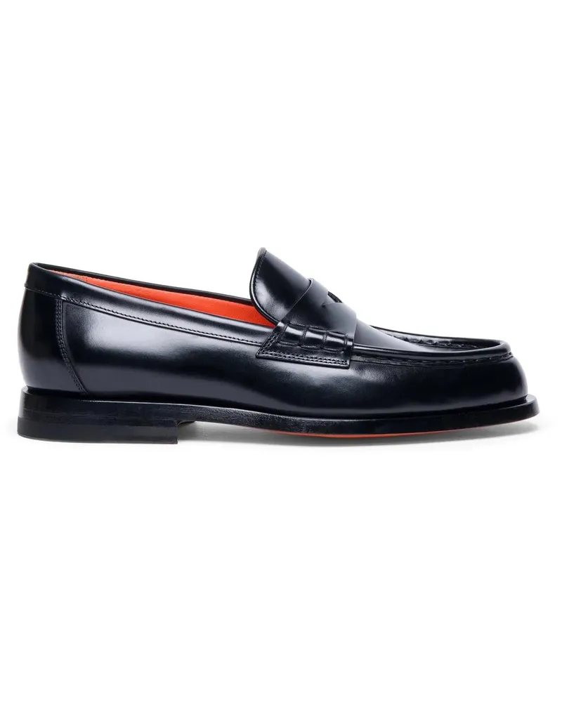 Santoni Loafer Women?s leather loafer weiß Weiß