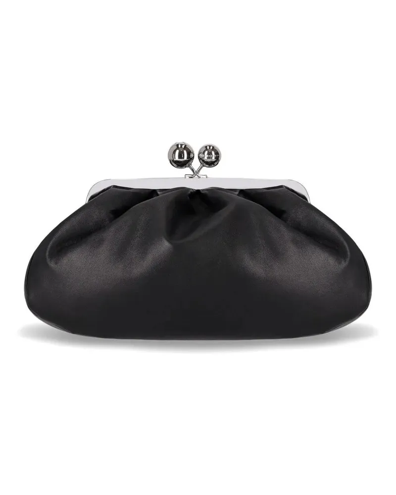Max Mara Clutches Cubico schwarz Schwarz