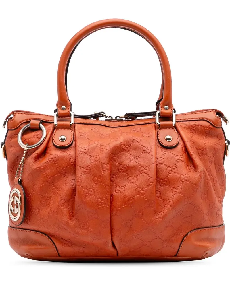 Gucci Hobo Bags ssima Sukey Satchel orange Orange