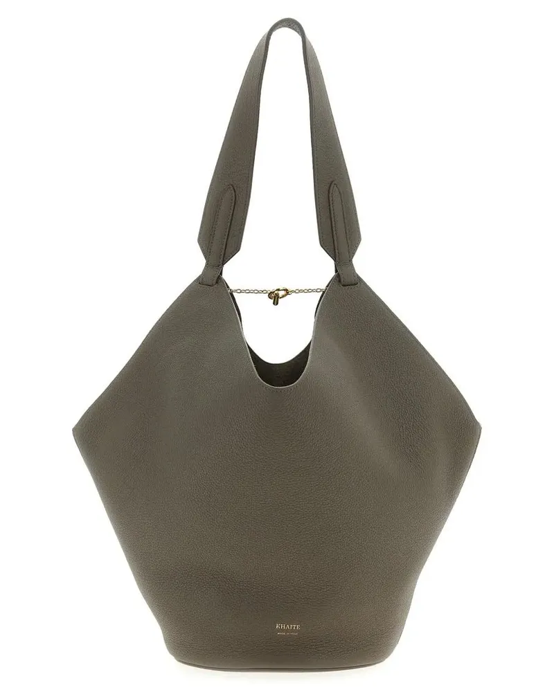 KHAITE Shopper & Totes Lotus Small' Shopping Bag grau Grau