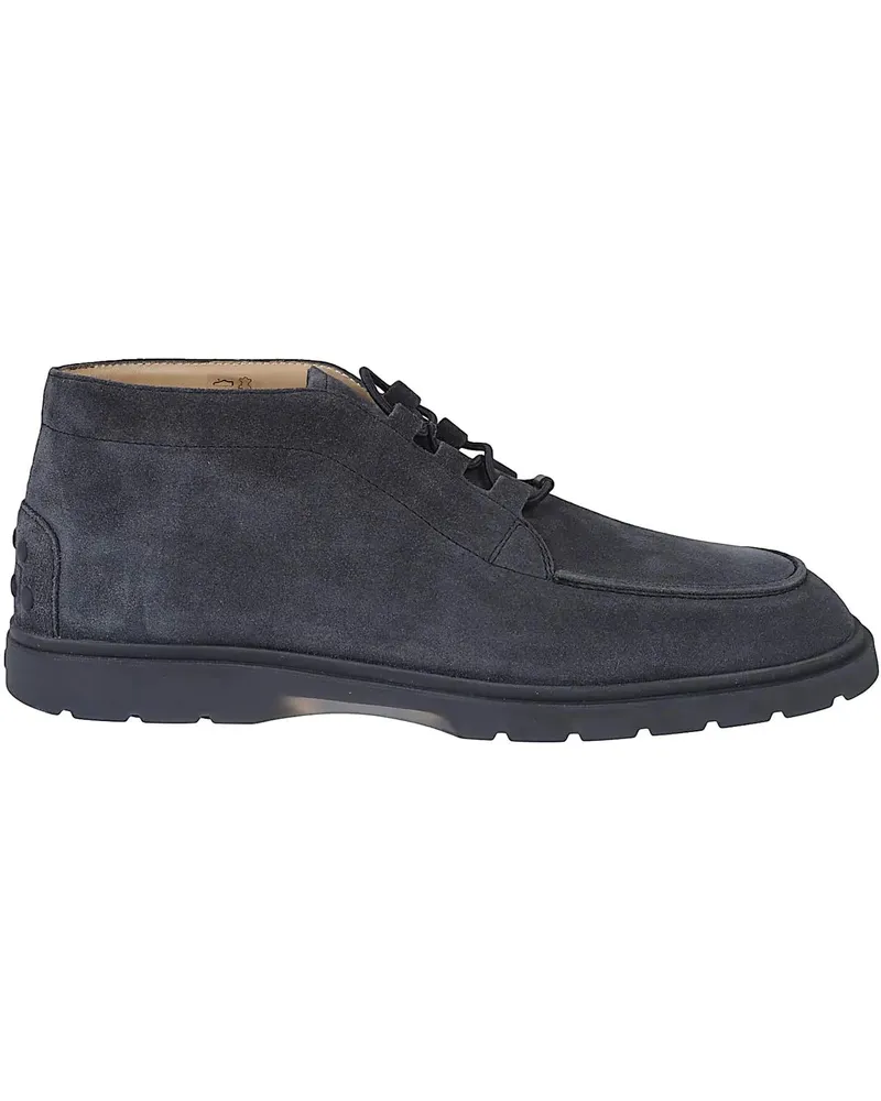 TOD'S Stiefel 59k Ankle Boots Blue blau Blau