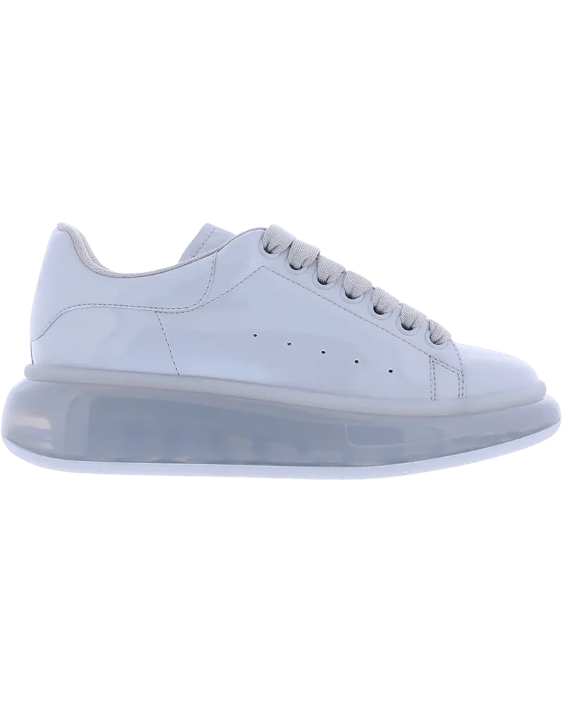 Alexander McQueen Low-Top Sneaker Dames Oversized Sneaker Transp Gris grau Grau