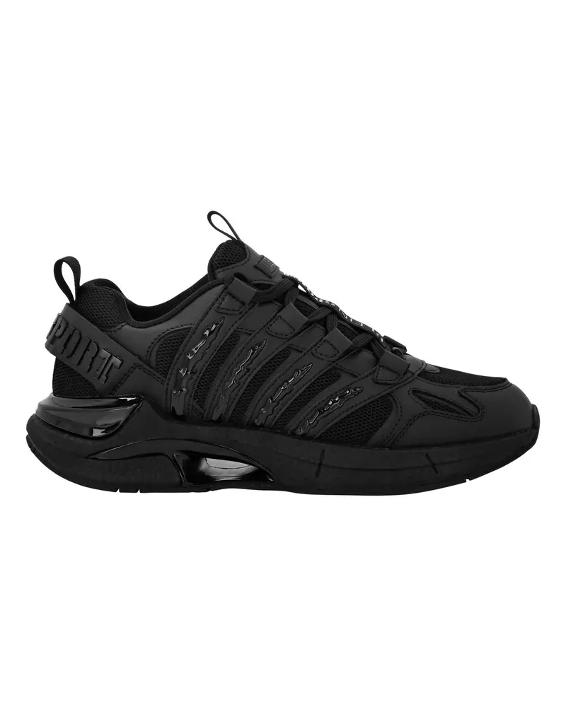 Philipp Plein Low-Top Sneaker Lo-Top Turnschuhe schwarz Schwarz