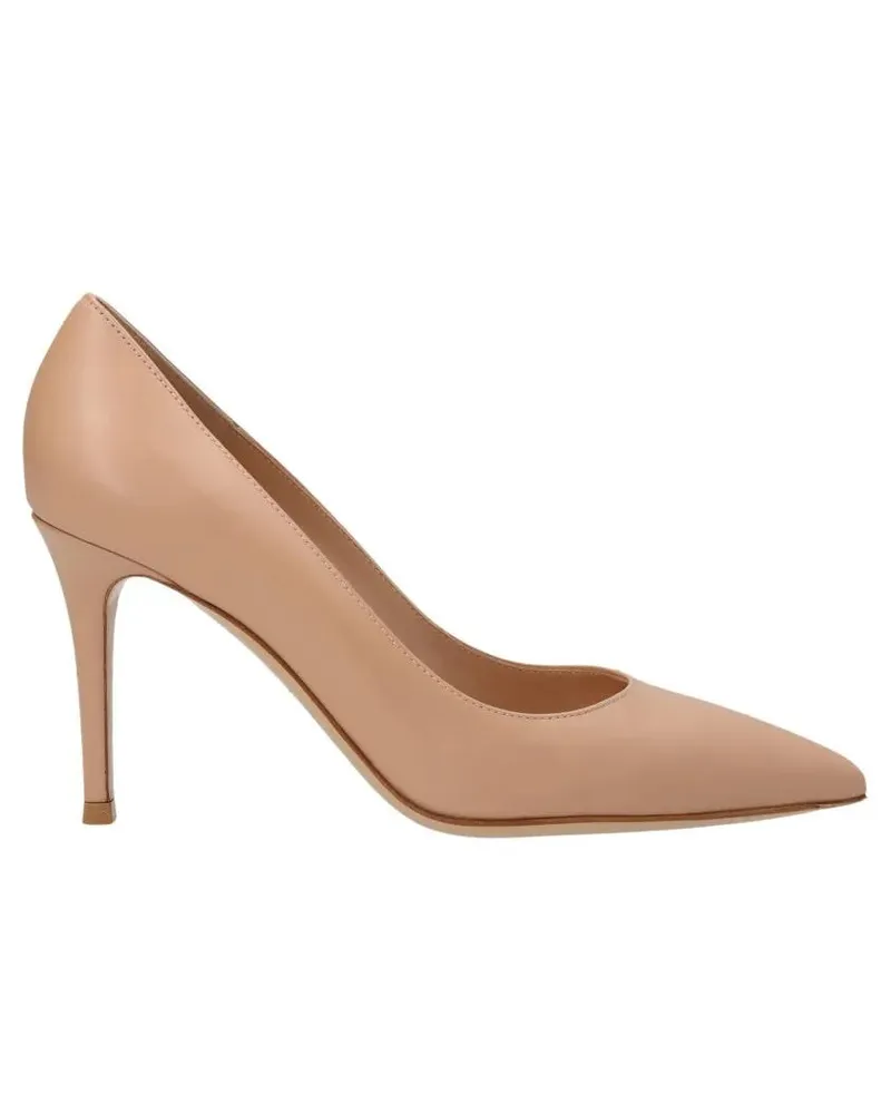 Gianvito Rossi Hohe Schuhe 'Gianvito' Pumps braun Braun