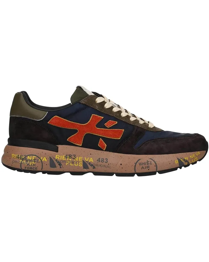 Premiata Low-Top Sneaker Heren Mick Sneaker Blauw blau Blau