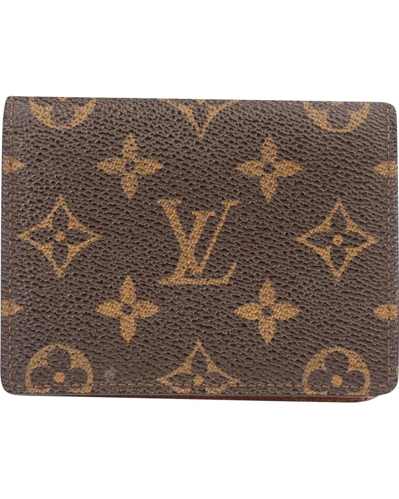 Louis Vuitton Portemonnaie  Canvas Monogram Cardholder braun Braun