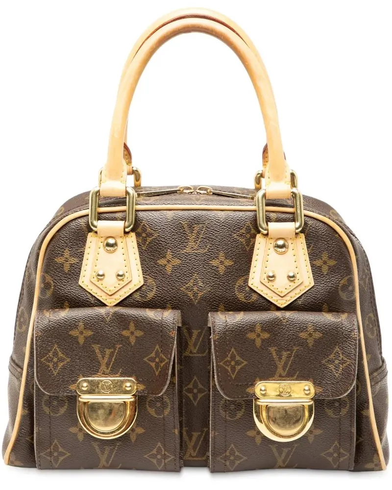 Louis Vuitton Crossbody Bags Monogram Manhattan PM braun Braun