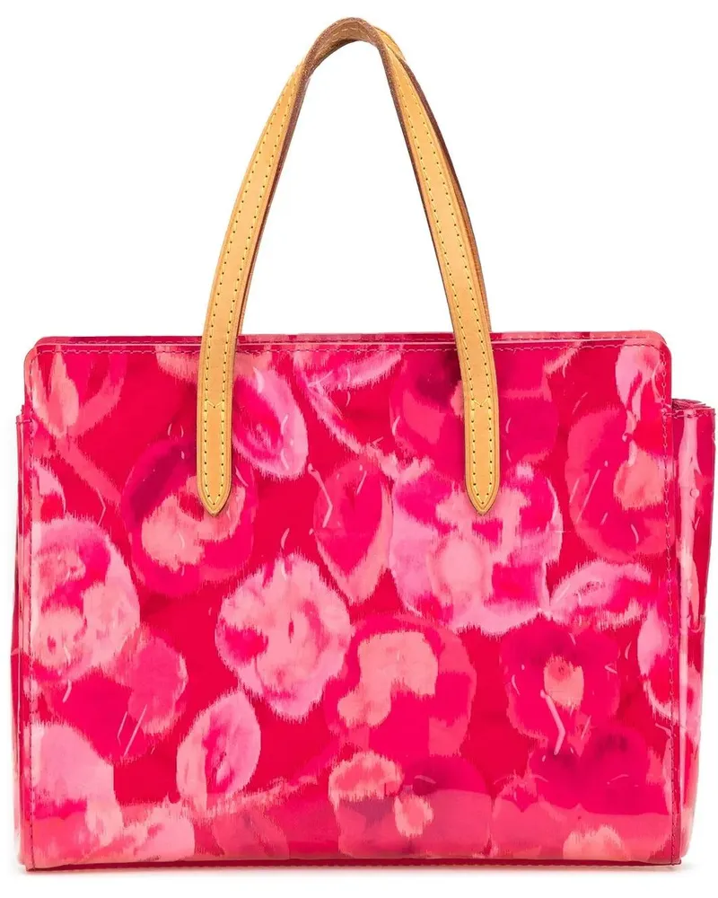 Louis Vuitton Crossbody Bags Monogram Vernis Ikat Catalina BB rosa Gold