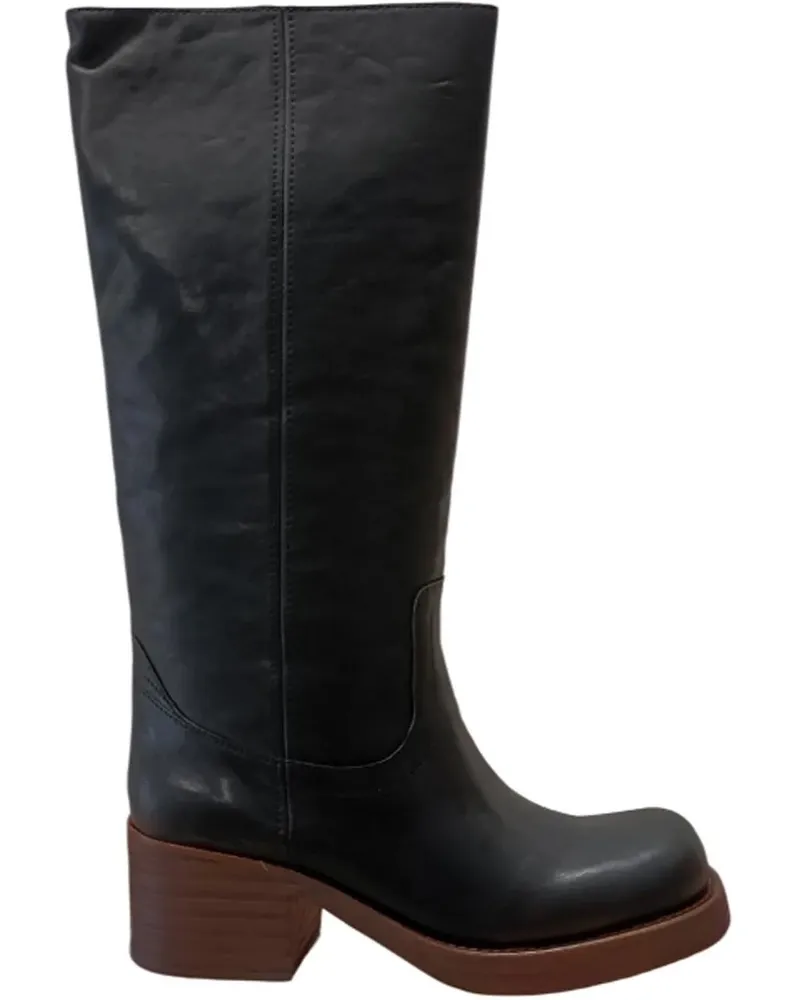 Jeffrey Campbell Stiefel Boots Black schwarz Schwarz